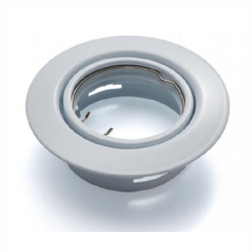 Aros para lámparas gu10 color Blanco orientable