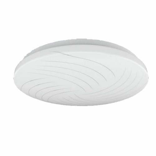 Plafón led 12 watios 6400K circular slim rayas