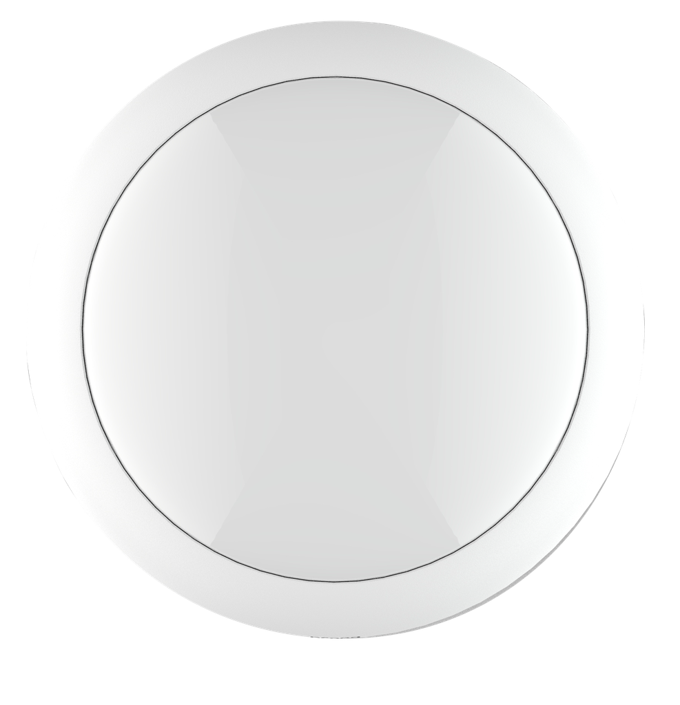 Plafón led redondo 3CCT exterior ip 54 14 watios color blanco.