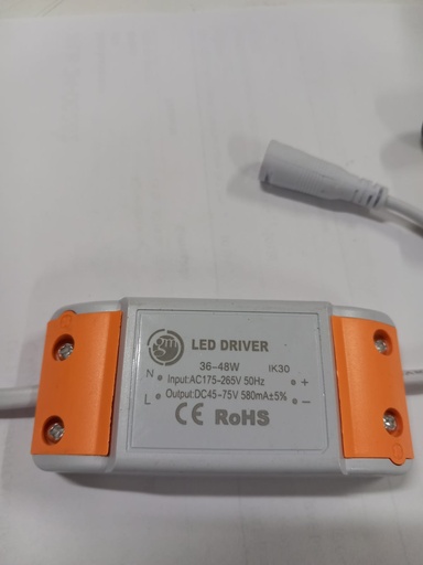 [GM00336] Driver led 48 watios conexion redonda (hembra)