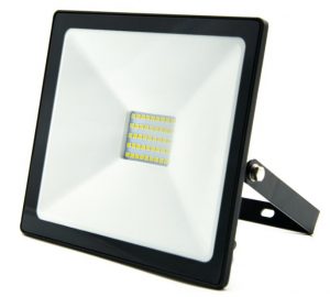 [GM00122] Foco de led 30 watios plano 220v 6400K negro