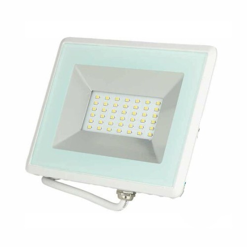 [GM00232] Foco de led blanco 20 watios plano 220v 6400K