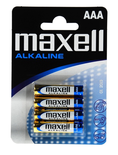 [LR03-B4 GD MXL] Pila alcalina LR03 Blister 4 pcs AAA