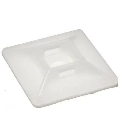 [GM10344] Soporte adhesivo para bridas-25 blanco (100ud POR BOLSA)